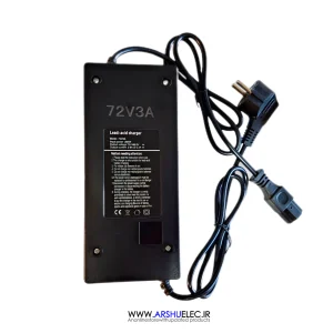 شارژر 72 ولت 3 آمپر باتری لید اسید (88.8V)