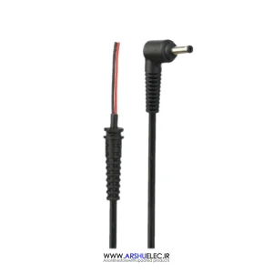 کابل آداپتور سر سوزنی لپ‌تاپ ایسوس 4*1.35mm زنبوکی سرفیش بزرگ