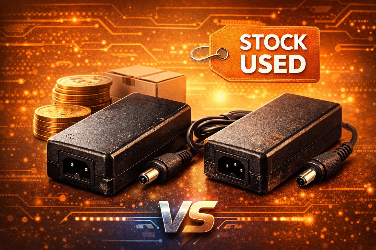 فرق آداپتور شرکتی، ریفر و استوک چیست؟ واقعاً کدام انتخاب عاقلانه‌تر است؟