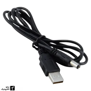 کابل تبدیل USB نری به فیش نری آداپتور DC