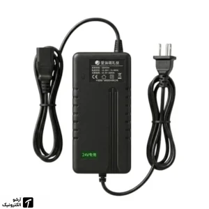 شارژر 24 ولت 2 آمپر فیش پاور (29.4V 2A)
