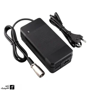 شارژر 24 ولت 5 آمپر ویلچر برقی فیش سه پین (سه پین XLR) (24V 5A) مناسب باتری‌های 24 ولت سرب اسیدی